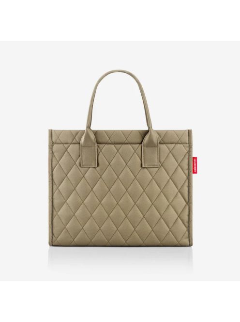 Reisenthel daily shopper zöld steppelt női kézitáska