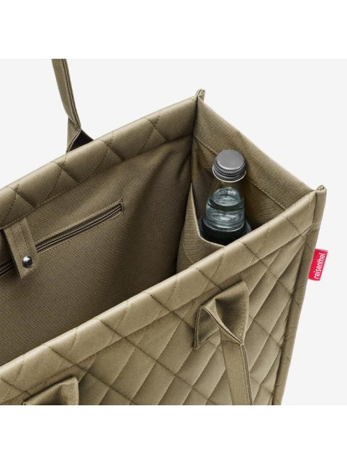 Reisenthel daily shopper zöld steppelt női kézitáska