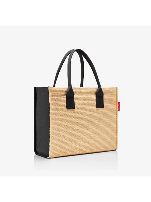 Reisenthel daily shopper bézs-fekete női kézitáska