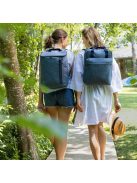 Reisenthel overnighter-backpack M kék hátizsák