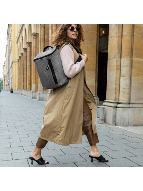 Reisenthel overnighter-backpack M szürke hátizsák