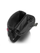 Reisenthel saddle bag M fekete steppelt női oldaltáska