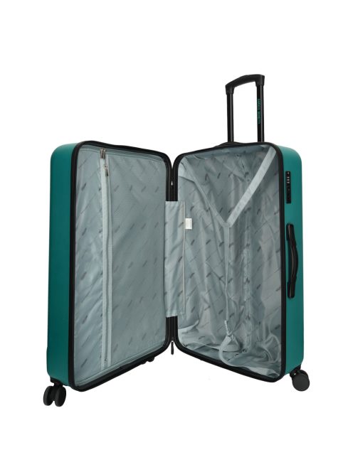 Enrico Benetti Edmonton menta 4 kerekű nagy bőrönd