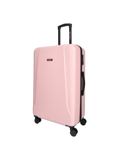 Enrico Benetti Edmonton rózsaszín 4 kerekű nagy bőrönd
