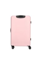 Enrico Benetti Edmonton rózsaszín 4 kerekű nagy bőrönd