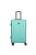 Enrico Benetti Edmonton menta 4 kerekű közepes bőrönd