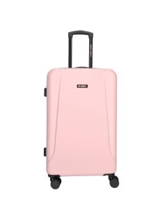  Enrico Benetti Edmonton rózsaszín 4 kerekű közepes bőrönd