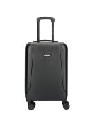 Enrico Benetti Edmonton fekete 4 kerekű kabinbőrönd