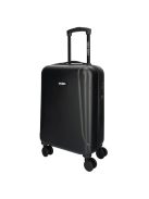 Enrico Benetti Edmonton fekete 4 kerekű kabinbőrönd