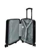 Enrico Benetti Edmonton fekete 4 kerekű kabinbőrönd