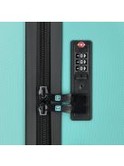 Enrico Benetti Edmonton menta 4 kerekű 3 részes bőrönd szett