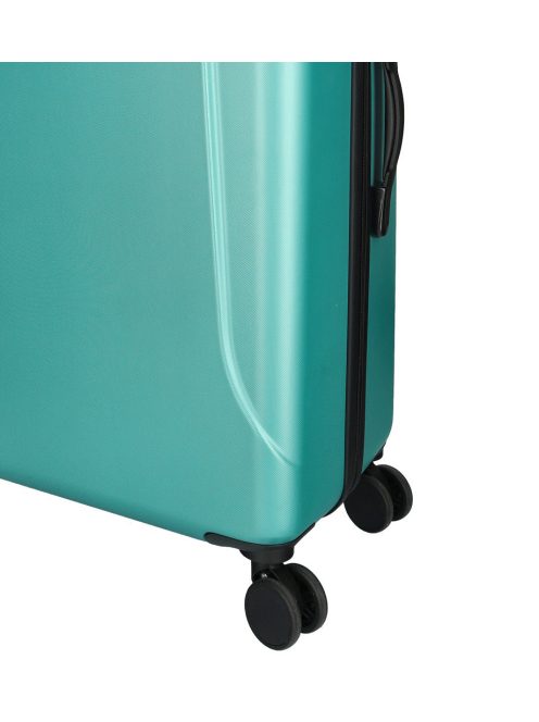 Enrico Benetti Edmonton menta 4 kerekű 3 részes bőrönd szett