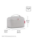 Reisenthel beautycase szürke-fekete mintás női kozmetikai táska