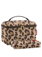 Reisenthel beautycase set díszdobozos drapp-barna mintás női táska szett