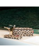 Reisenthel beautycase set díszdobozos drapp-barna mintás női táska szett