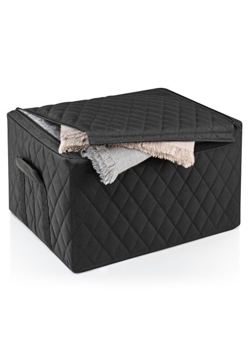Reisenthel storagebox L fekete steppelt nagy tároló doboz