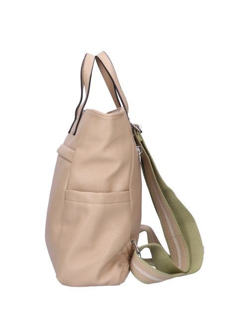 atáska BOUTIQUE H045 drapp női hátizsák