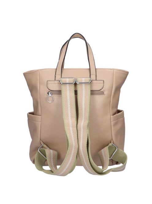 atáska BOUTIQUE H045 drapp női hátizsák