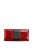 Cavaldi H20-3-RS9 piros-fekete lakk bőr női pénztárca