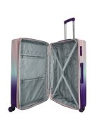 Enrico Benetti Havana lila 4 kerekű nagy bőrönd