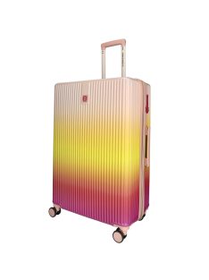 Enrico Benetti Havana pink 4 kerekű nagy bőrönd