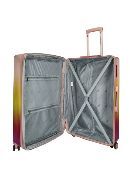 Enrico Benetti Havana pink 4 kerekű nagy bőrönd