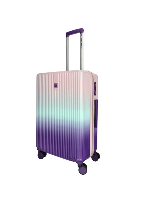 Enrico Benetti Havana lila 4 kerekű közepes bőrönd