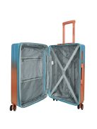 Enrico Benetti Havana púder 4 kerekű közepes bőrönd