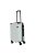 Hachi Houston fehér 4 kerekű közepes bőrönd