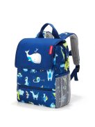 Reisenthel backpack kids kék gyerek hátizsák