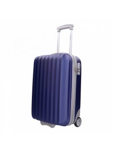 Krokomander kék-szürke 2 kerekű kabinbőrönd