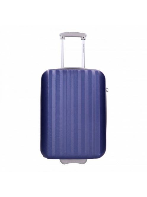 Krokomander kék-szürke 2 kerekű kabinbőrönd