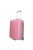 Krokomander rózsaszín 2 kerekű kabinbőrönd