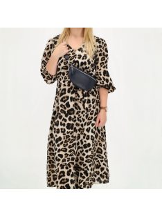 Charm London Anna kék valódi bőr női övtáska