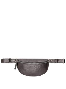 Charm London Anna grafit metál valódi bőr női övtáska