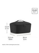 Reisenthel coolerbag M pocket rózsaszín női uzsonnás hűtőtáska