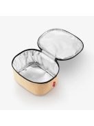 Reisenthel coolerbag S pocket bézs-fekete női uzsonnás hűtőtáska