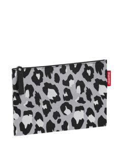 Reisenthel case 1 szürke-fekete mintás női sminktáska