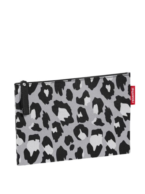 Reisenthel case 1 szürke-fekete mintás női sminktáska