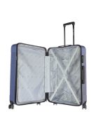 Enrico Benetti Louisville jégkék 4 kerekű nagy bőrönd