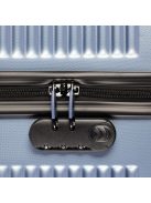 Enrico Benetti Louisville jégkék 4 kerekű nagy bőrönd