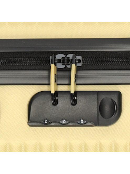 Enrico Benetti Louisville sárga 4 kerekű nagy bőrönd