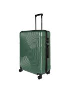 Enrico Benetti Louisville zöld 4 kerekű nagy bőrönd