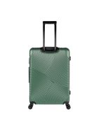 Enrico Benetti Louisville zöld 4 kerekű nagy bőrönd