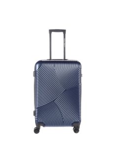 Enrico Benetti Louisville kék 4 kerekű közepes bőrönd