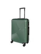 Enrico Benetti Louisville zöld 4 kerekű közepes bőrönd