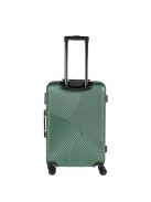 Enrico Benetti Louisville zöld 4 kerekű közepes bőrönd