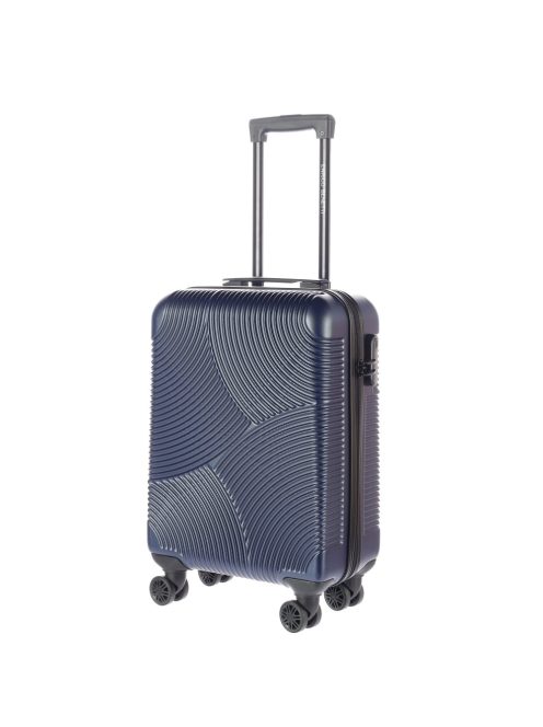 Enrico Benetti Louisville kék 4 kerekű kabinbőrönd