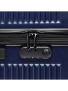 Enrico Benetti Louisville kék 4 kerekű kabinbőrönd