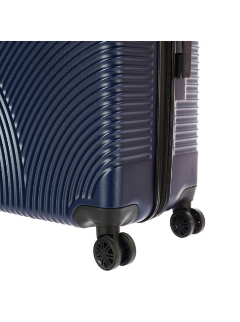 Enrico Benetti Louisville kék 4 kerekű kabinbőrönd